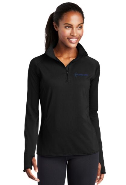 Sport-Tek® Women's Sport-Wick® Stretch 1/4-Zip Pullover